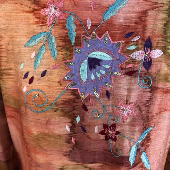 Alex Kin Button Front Blazer M - Picture 4 of 6